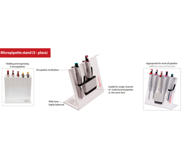 Micropipette Stand (5-place)